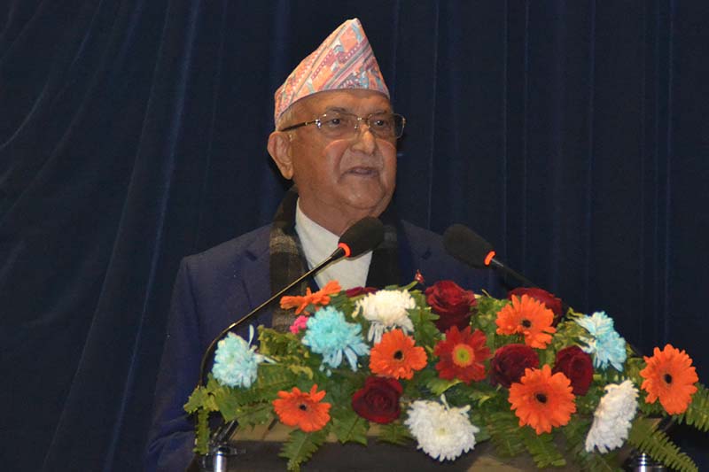 PM Oli offers special worship at Pashupati temple